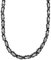 König Design 6 mm Königskette Armband Herrenkette Männer Kette Halskette Panzerkette, 30 cm Silber/Schwarz Edelstahl Ketten