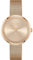 BOSS Analog Quarzuhr für Damen mit Rotgoldfarbenes Edelstahl-Mesh-Gliederarmband - 1502548
