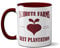 Schrute Farms Mug- The Office US Funny Novelty Gift Present Dwight TV Shows Idea Heavy Duty Handle Dishwasher and Microwave Safe Birthday Christmas Coffee (Boardeaux Red Handle)