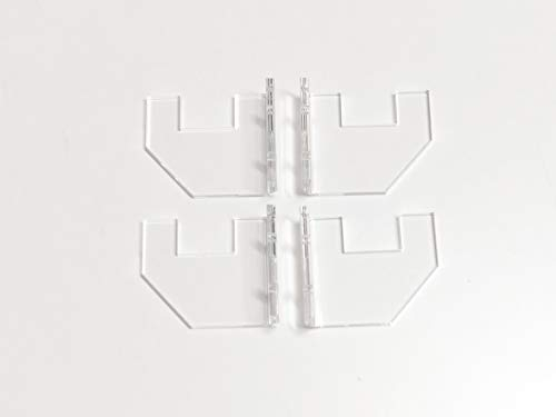 LOBOLOKO VIERERPACK Wandhalterung für LARP + Softair + Waffen/Waffenständer Wandhalter Display Gun Wall Mount Rack LARP