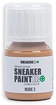 SNEAKERSER SNEAKER PAINTER - Pintura flexible de piel para zapatillas, zapatillas, zapatos y calzado: Nude 3-30 ml