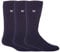HEAT HOLDERS - 3 Pack Multipack Mens Insulated Thermal Socks for Winter (6-11, Navy)