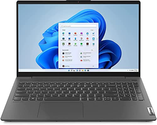 Lenovo IdeaPad 5 15.6 FHD Laptop, Ryzen 7 5700U, 16GB RAM, 512GB PCIe SSD, AMD Radeon Graphics, Bluetooth, Webcam, Backlit Keyboard, Fingerprint Reader, Windows 11 Home