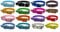 Vibrant Leather Dog Collar for Puppy, Cat, Kitten, Dogs - For Small, Medium & Large Pet Collars (Medium (28cm - 36cm Neck), Red)