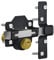 Long Throw Gate Lock, 50mm, Double Locking, Stainless Steel, Gate Lock for Wooden Gates, 5 Keys