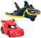 Fisher-Price DC Batwheels - Set da 2 macchinine luminose in scala 1:55, include Redbird e Batwing, veicoli a pile con effetti luminosi, giocattolo per bambini, 3+ anni, HML26