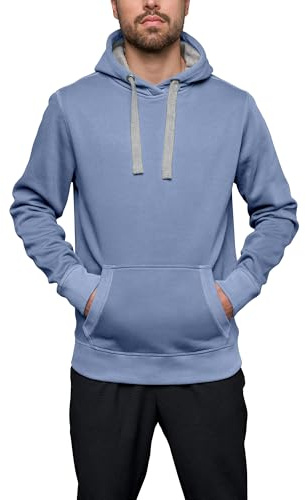 HRM Unisex Sweat Hoodie I Premium Kapuzenpullover für Damen & Herren mit Kontrast-Innenfutter I Basic Hoodie Unisex I Damen- & Herren-Pullover I Hochwertige & nachhaltige Kleidung