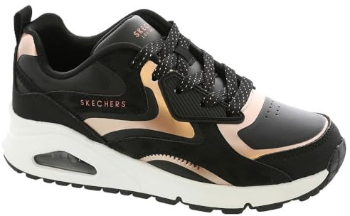 Skechers Uno Gen1 Color Surge Basket, Or Rose Noir, 30 EU