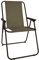 Campingstuhl Faltstuhl Stoff Oxfort Olivegrün Klappstuhl Anglerstuhl Regiestuhl Angelstuhl Metall B 57 x T 48 x H 85 cm