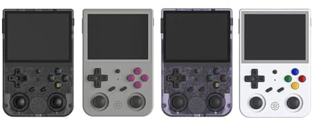 SXMA RG353V Retro Video Handheld Spielkonsole Android 11+Linux System 3,5 Zoll IPS Bildschirm 64G TF Karte 4420+ Klassische Spiele RK3566 64bit Spielkonsole Kompatibel mit Bluetooth 4.2 und 5G WiFi