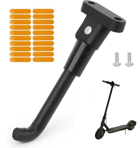 ScooterständerStandfuß, Seitenständer Scooter, Elektro Scooter Ständer, E-Scooter Kickstand Ersatzteil für Elektroroller Roller Kickstand Elektrischer Roller Zubehör für Xiaomi 1S / M35 / Pro