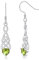 Adramata Ohrringe Silber 925 Hängend Geburtsstein Ohrringe Damen Vintage Keltische Knoten Ohrringe Herz Tropfen Ohrringe Statement Ohrringe mit Anhänger Silber Ohrringe Hängend Geschenke für Frauen