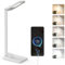 LENDOO LED Lampada da Scrivania,Lampada da Tavolo LED Con Batteria 2000 mAh/Porte Usb, Dimmerabile Con 5 Modalità Colore, Luce Scrivania Touch Integrata 3 Livelli Di Luminosità Piccola Luce Notturna