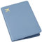 ILIYAH Porta Passaporto Cover Passaporto Italiano Portafoglio da Viaggio Copri Passaporto Regalo Viaggio Passport Holder(Blu foschia)