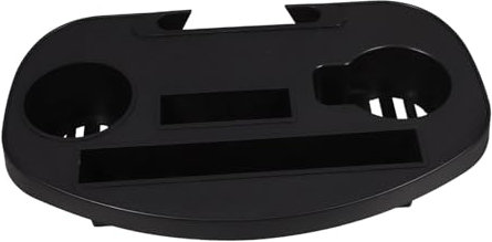 DECOMELODY Getränkehalter Für Liegestühle Zum Anklipsen Für Tisch Und Strandkorb Aus Robustem Pp-Material Leicht Zu Reinigen Und Vielseitig Einsetzbar