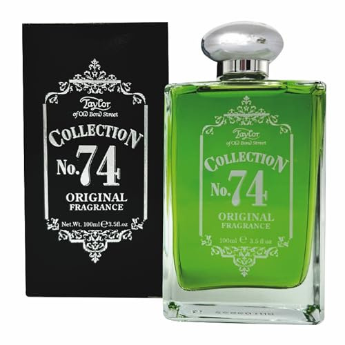 Taylor of Old Bond Street Collection No. 74 Original Fragrance, Eau de Toilette, Grüne Farbe, 100ml Glasflakon, Klassischer Herrenduft
