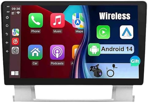 Radio Android 14 para Buick Excelle y Opel Astra J (2009-2015): Pantalla táctil de 9, CarPlay, Android Auto, GPS, Bluetooth, RDS y cámara de visión Trasera Gratuita.
