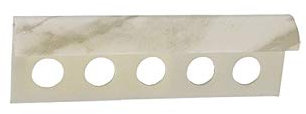 Profilo Jolly Per Piastrelle Mm 10 In Pvc Bianco Marmorizzato.H.Cm 270 10 Pz