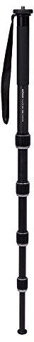 Dörr 380370 Einbeinstativ Monopod Racer CR-1300 Carbon, 5-teilig, Stativgewinde (3/8-1/4 Zoll) (drehbar) Inklusiv Handschlaufe und Schutzhülle schwarz