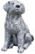 Steinfigur großer Labrador Hund, Höhe ca. 36 cm, Gewicht 14,3 kg, Frost- und wetterfest bis -30°C, massiver Steinguss