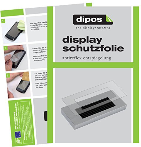 dipos 2x Displayschutzfolie matt für Jura A-Serie A1 A5 A7 A9 Tropfblech