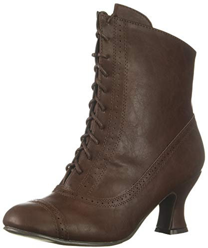 Ellie Shoes Damen 253-sarah Halblange Stiefel, Braun, 37 EU