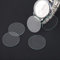 Montre en verre, 5 pcs rond 37/38/39 mm support montre Cristal lentille en verre Pièces de rechange Outil