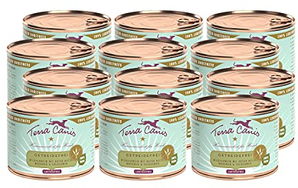 Terra Canis Wildschwein, Rote Bete, Maronen & Chiasamen - Getreidefreies Nassfutter, 12x200g I Premium Hundefutter in 100% Lebensmittelqualität Aller Rohstoffe I Reichhaltig, gesund & glutenfrei