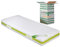EVERGREENWEB - Fodera per Materasso una Piazza e Mezzo 120x200 alto 21-23 cm, Rivestimento Bianco Sfoderabile con Cerniera, Coprimaterasso con Imbottitura Anallergica Traspirante, Cover Lavabile JOLLY