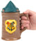 Harry Potter Hogwarts Castle Tasse, groß, 850 ml, Keramik-Bierkrug mit Deckel, für Kaffee, Tee, Butterbier und mehr, Buch- und Filmdekoration, Geschenk für Teenager, Männer, Frauen, Erwachsene