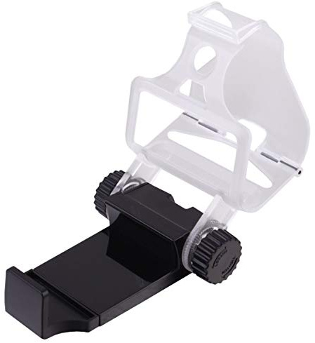 PartyKindom Soporte Para Mando De Juego Inalámbrico Clip De Teléfono Abrazadera Para Base Ajustable Almohadilla Ergonómica