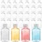 Frcctre 60 Pack 60ml Clear Plastic Travel Bottles, Portable Empty Refillable PET Bottles with Flip Top Caps, Travel Size Containers for Hand Sanitizer Shampoo Lotion Toiletry
