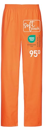 EXNER Medizinische OP-Schlupfhose, Pflege-Hose, Arbeitshose, Unisex für Herren und Damen in Medizin, Krankenpflege, Altenpflege, SPA, Wellnes, weiß, grau, blau, grün, rot, rosa, lila, orange, beige