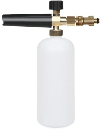 YUET Car Wash High Pressure Washer Jet Wash for Bosch,Faip and Portotecnica Adjustable Snow Foam Lance Gun Pot Cannon Nozzle Blaster Soap Dispenser Bottle