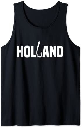 Holland Niederlande Angeln Urlaub Angeln Tank Top