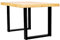 HUOLE Pieds en Fil de Fer à Deux tiges Robustes pour Meubles de Bricolage-Pieds de Table en épingle à Cheveux Robustes, pour Chaise de Table Basse, Banc, Bureau, Table de Chevet(2 pièces -60 * 72cm)
