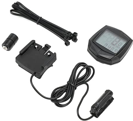 SUNGOOYUE Mountain Bike Wired Computer, SD 581 Wired Bike Computer Mountain Bike Odometer English Speedometer