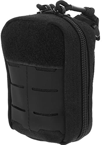 BESPORTBLE Hiking Pouch Leichte Taktische Bauchtasche Für Outdoor-aktivitäten Aufbewahrung Von Erste-Hilfe-Materialien Während Campings Und Trekking Schwarz