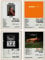 ASTRDECOR Frank Ocean Album Cover Signed Limited Poster Set of 4, Rapper Music Poster Kanye Album Cover Poster for Room Aesthetic, Mädchen Room Decor (20.3x25.4 cm, ungerahmt)