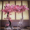 CDDUOLA Grand Arbre de Fleur de Cerisier Artificiel, Fleurs Artificielles Fait à La Main, Rose Faux Sakura Fleur Decor, pour Intérieur Extérieur, Mariage, Bureau, 160cm