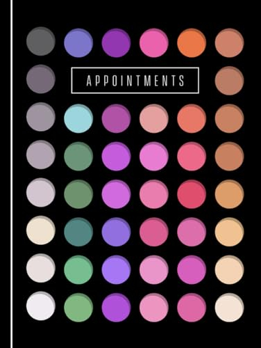 Make up artist appointment book 2024: Hardcover MUA 2024 appointment book with Face Chart section Yearly overview / Month to view calendar / Daily ... min slots. 6am - 9pm) Contacts / Lined Notes.