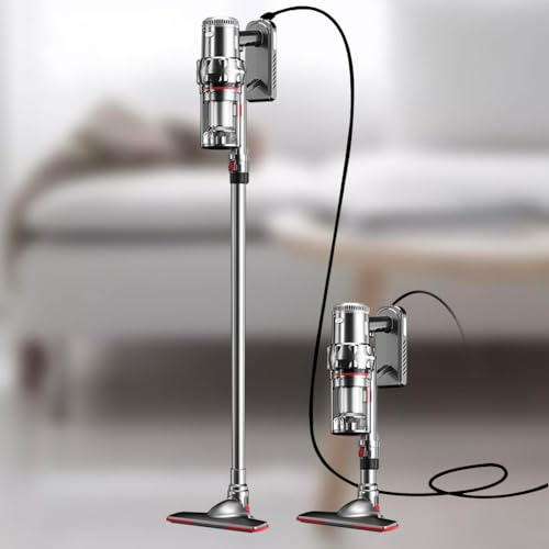 Dual Elios,Potente Aspirapolvere Ciclonico 2 in 1 Con Filo,Scopa Elettrica Con Filo,Filtro HEPA,Senza Sacchetti,Leggera,Maneggevole,220-240V,50-60HZ,1400W,14,9KPA