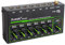 Aveek 6 Channel Mixer - Mini 6 Stereo Audio Mixer, Low-Noise for Precision Sub-Mixing,1/4 TRS Input/Output Ideal for Mics/Guitars/Bass/Stage