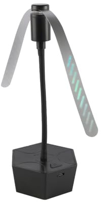 Sarini Fly Fans for Tables,Fly Repellen,Foldable Mosquito Repellent Fan,Effective Fly Repellent Fan Keeps Flies Away with Soft Blades,Portable Fly Fan for Picnic,BBQ,Party