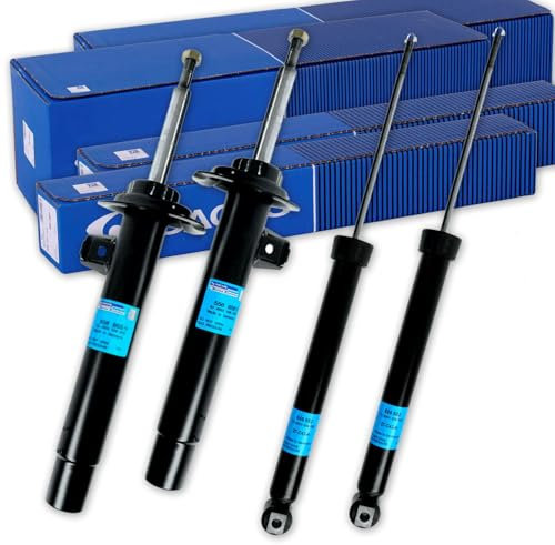 4x SACHS Stoßdämpfer vorne + hinten passend für 3er E46
