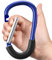 SURDOCA Ganci per passeggino, grandi ganci per passeggino per borse, clip e ganci universali per passeggino, gancio mamma per passeggino resistente, accessori per passeggino per mamma blu 1