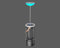 PALONE Lampara Antimosquitos Ajustable en Altura 4000mAh USB-C Mata Mosquitos Electrico UV y LED, Trampa para Moscas con Rejilla de Seguridad, Material ABS silencioso para Cocina/Balcón/Camping