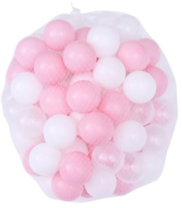 YARNOW 200 Stück Spielbälle aus Umweltfreundlichem Pe Sicher und Badespielzeug für Pool und Outdoor Spielspaß