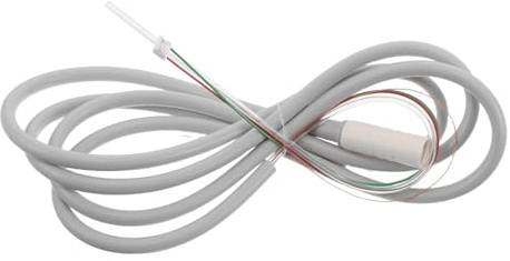 Abnehmbares Sondenkabel für Schallgeräte, Silikon, Weiß | Universelle Endkordel für Wartung, Zuverlässige Signalübertragung, Verwicklungen