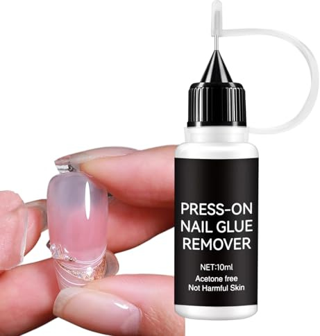 Dissolvant De Colle Pour Faux Ongles | 10ml Fournitures Pour Manucure Douces - Dissolvant De Colle Pour Ongles Artificiels,Pour Femmes Filles Maison Voyage Salon Stylistes Créatifs Mariées Événements